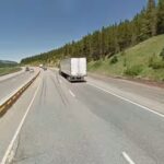 Vail Pass is a difficult road in Colorado
